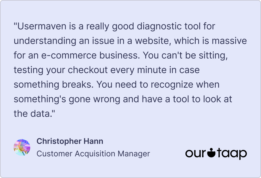 How "Our Taap" improved conversion rates with real-time analytics from Usermaven