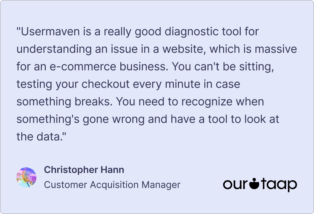 How "Our Taap" improved conversion rates with real-time analytics from Usermaven