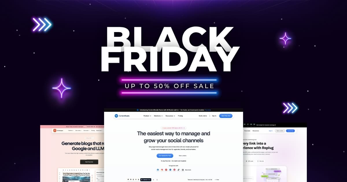 15+ Black Friday SaaS deals you can’t miss in 2025