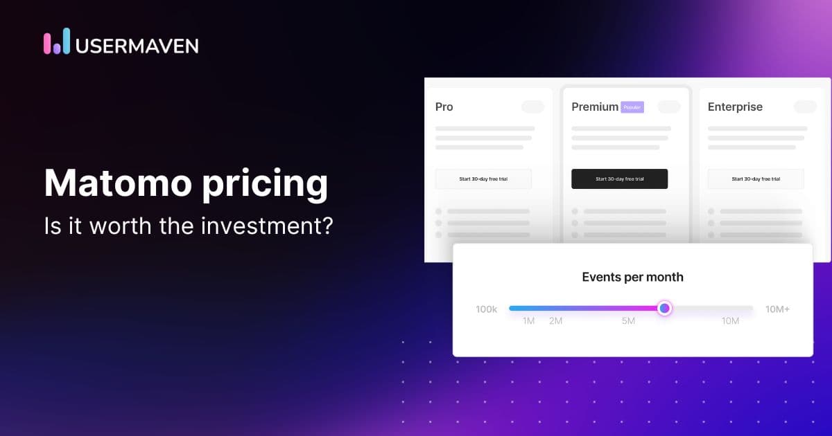 Matomo pricing: Is it worth the investment? [&amp; check out Usermaven]