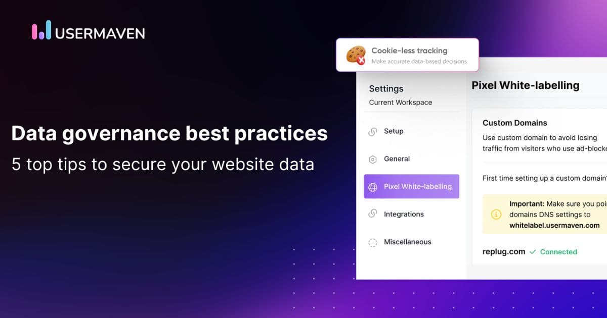 [5 Top tips] Are you following these data governance best practices for your website?