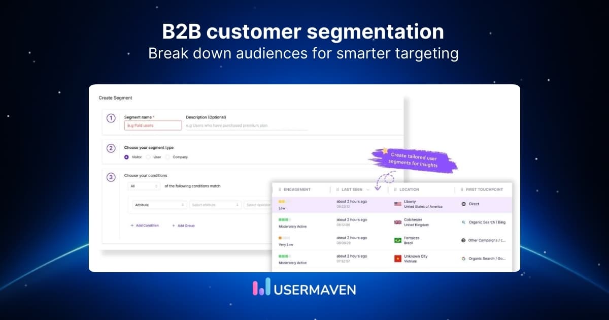 A complete overview of B2B customer segmentation