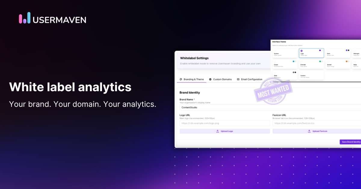 White label analytics made simple for agencies, freelancers, and SaaS companies