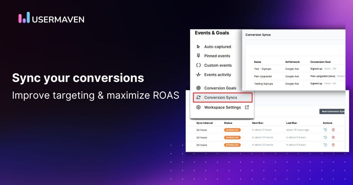 How to improve ad performance with conversion syncs