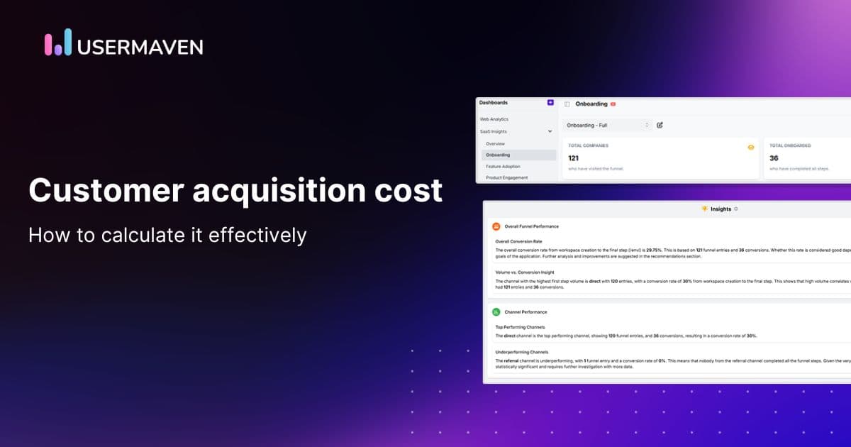 How to calculate customer acquisition cost (CAC) effectively