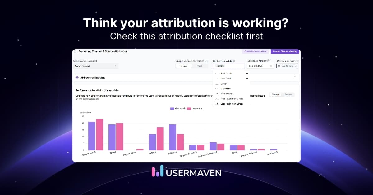 The attribution checklist you shouldn’t skip