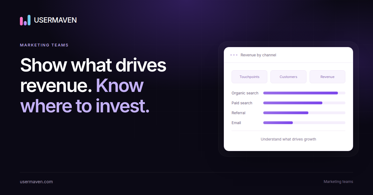 Usermaven: The ultimate web & product analytics tool for marketers